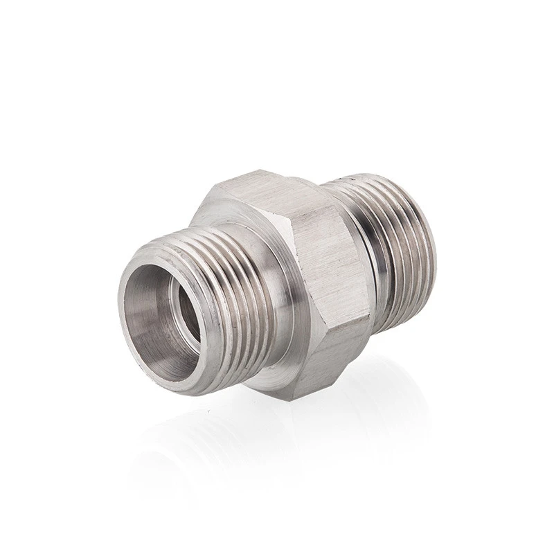 Metric Hydraulic Adapter Fitting To 3 /8 Npt